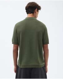 AERE - Organic Cotton Short Sleeve Polo