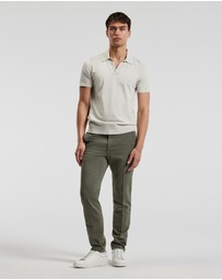 Calibre - Tech Shoulder Trim Polo Salt