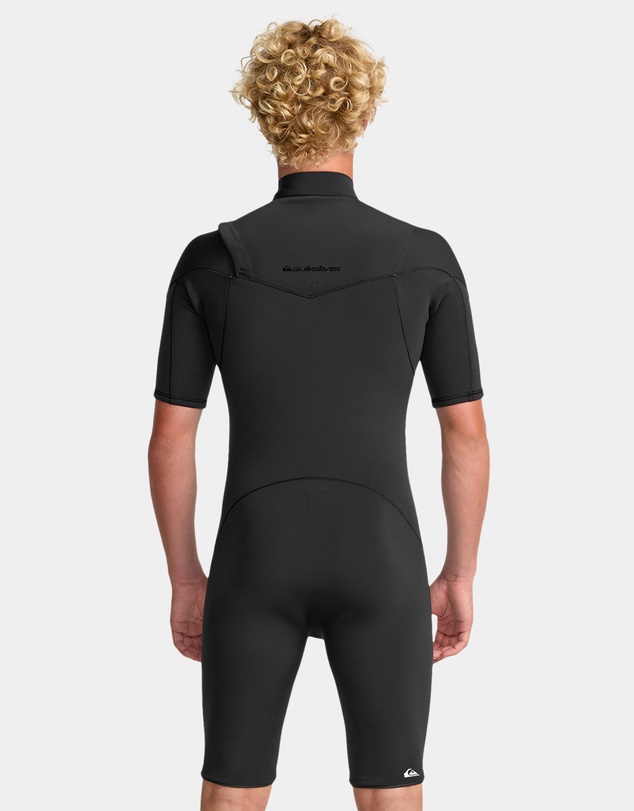 Quiksilver - Mens 2/2mm Everyday Session Chest Zip Springsuit