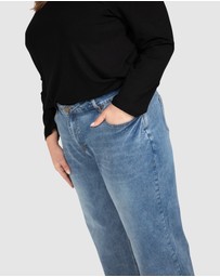 Love Your Wardrobe - Darcy Wide Leg Jeans