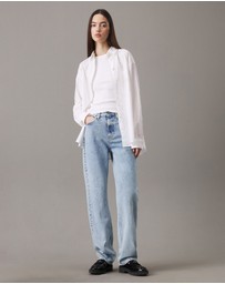 Calvin Klein Jeans - High Rise Straight Jeans