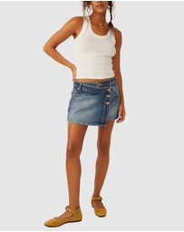 Free People - Wynne Denim Skirt