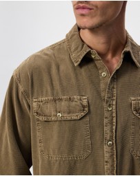 Rolla's - Grid Cord LS Shirt
