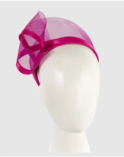 Fillies Collection - Fuchsia Headband Fascinator