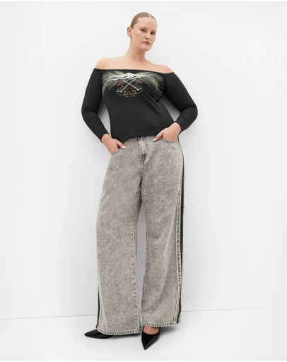 City Chic - Urban Status Off Shoulder Top