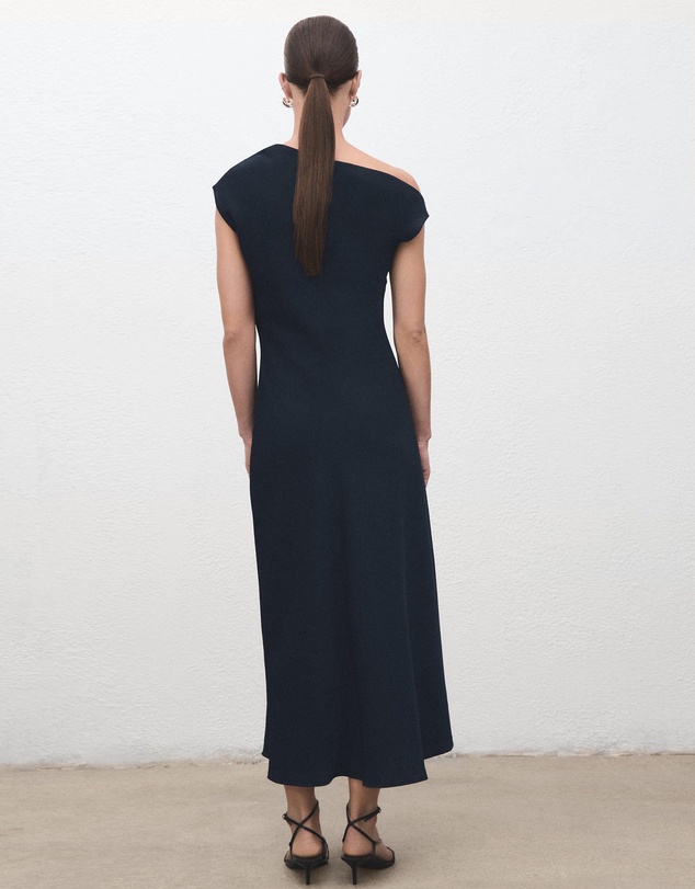 M.N.G - A-Line Dress With Asymmetrical Neckline