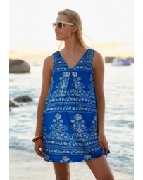 NEXT - Linen Blend V-Neck Summer Mini Dress