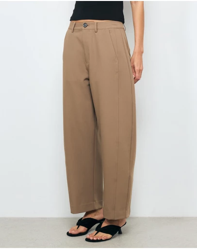 AERE - Brody Tailored Barrel Leg Pants