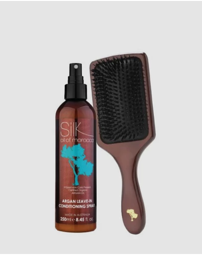 Silk Oil of Morocco - Argan Detangle & Condition - Value Pack