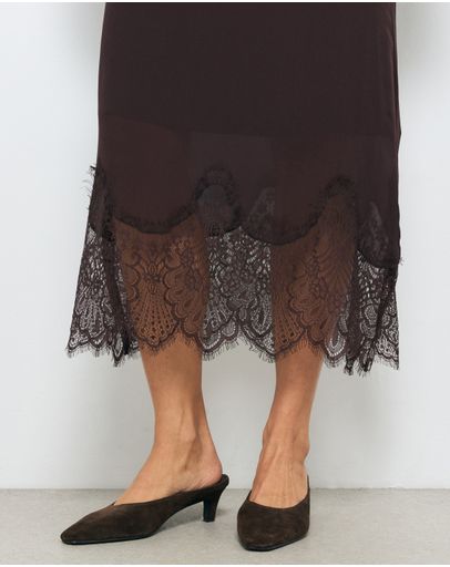 Brown Suede
