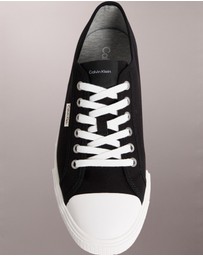 Calvin Klein - Alvaro Cotton Canvas Logo Trainers
