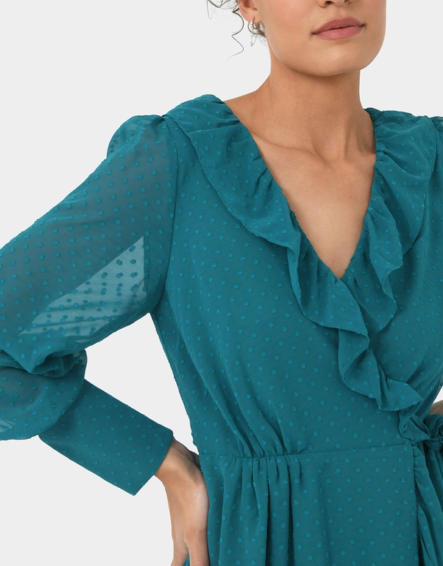 Forcast - Savina Ruffle Mini Dress