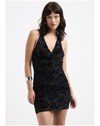 Alice In The Eve - Skye Burnout Mini Dress