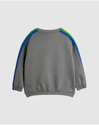 Mini Rodini - The Milky Way Rainbow Panel Sweatshirt - Babies-Teens