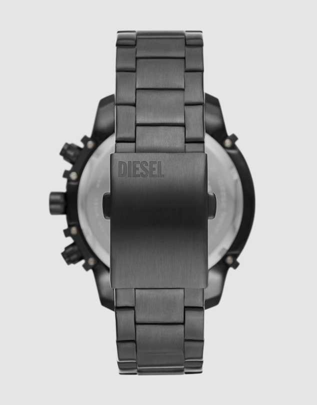 Diesel - Griffed Gun-Metal Chronograph Watch