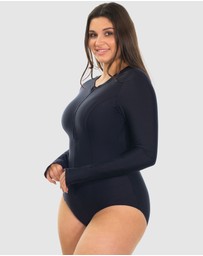 B Free Intimate Apparel - Long Sleeve One-Piece Swimsuit