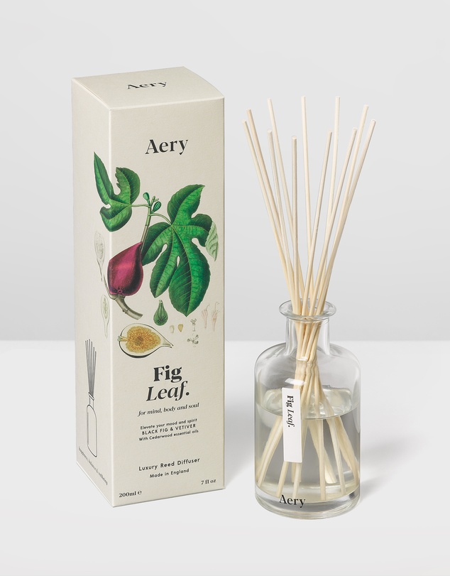 Aery Living - Botanical 200ml Reed Diffuser Fig Leaf