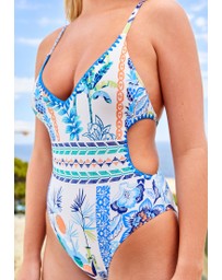 NEXT - Plunge Cutout Swimsuit