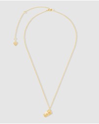 Wanderlust + Co - Coffee On The Gold Necklace