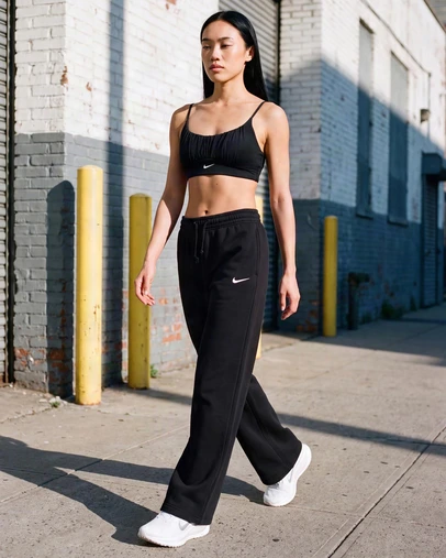 Nike - Sportswear Phoenix Fleece High-Waisted Wide-Leg Pants