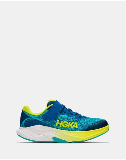 Electric Aqua & Neon Hoka Citrus