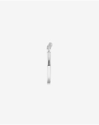 Michael Hill - Wedding Ring with 0.10 Carat TW of Diamonds in 14kt White Gold