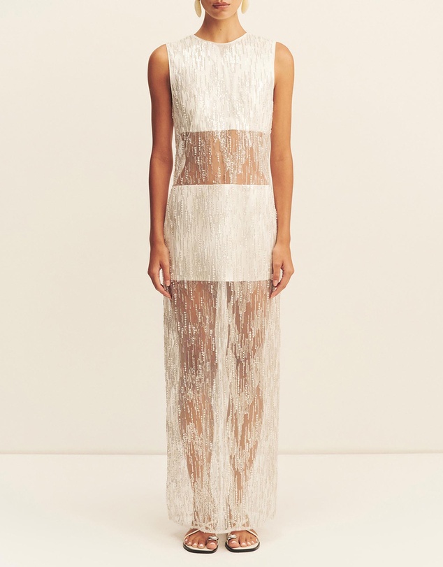 Shona Joy - Viva Round Neck Maxi Dress