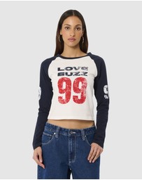 Abrand - Love Buzz Raglan