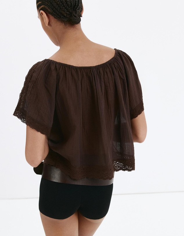M.N.G - Cotton Lace Blouse
