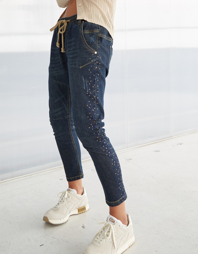 DRICOPER DENIM - Active Swarovski Embellished Jeans