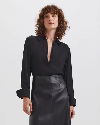SABA - Sam Silk Classic Shirt