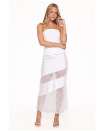 Petal & Pup - Winona Lace Maxi Skirt - White