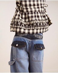 Damson Madder - Drew Jeans