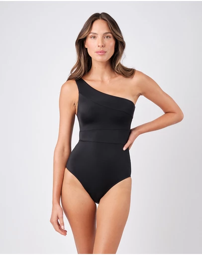 UNE PIECE - Classic One Shoulder One Piece Swimsuit