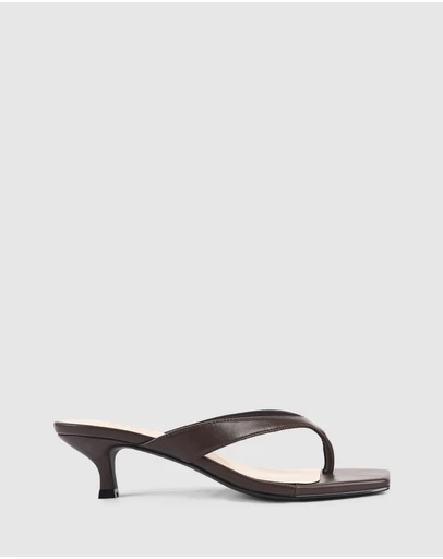 Verali - Martha Kitten Heel Thongs