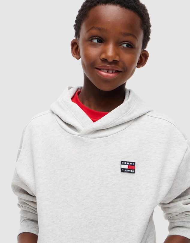 Tommy Hilfiger - Kids Unisex 3-7 Flag Logo Hoodie - Kids