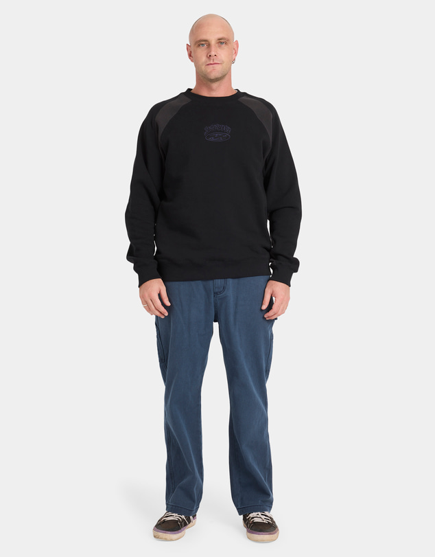 Billabong - Mens Bad Dog Crew Neck Fleece Top