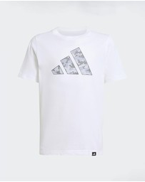 adidas Sportswear - Camo Graphic T-Shirt - Kids-Teens