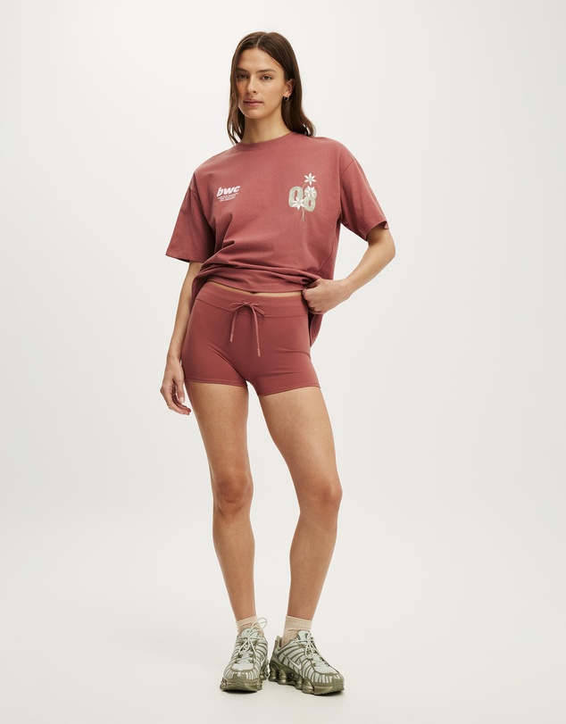 Cotton On Body Active - Ultra Soft Tie Front Micro Short
