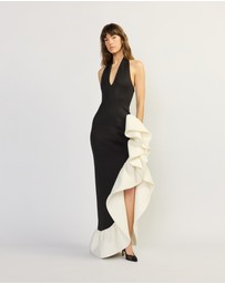TOJHA - HALIMA CONTRAST MAXI GOWN