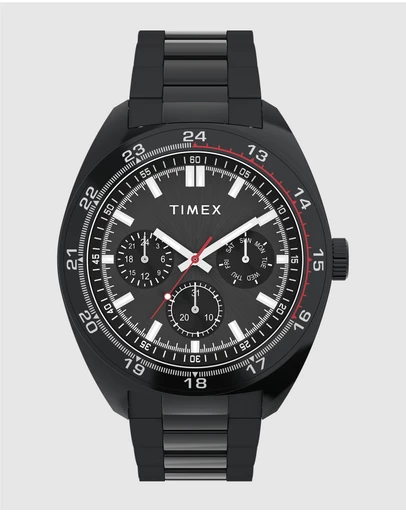 TIMEX - Weston 45mm Stainless Steel Bracelet Watch