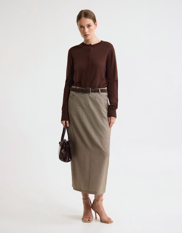 Oxford - Lottie Merino Cardigan