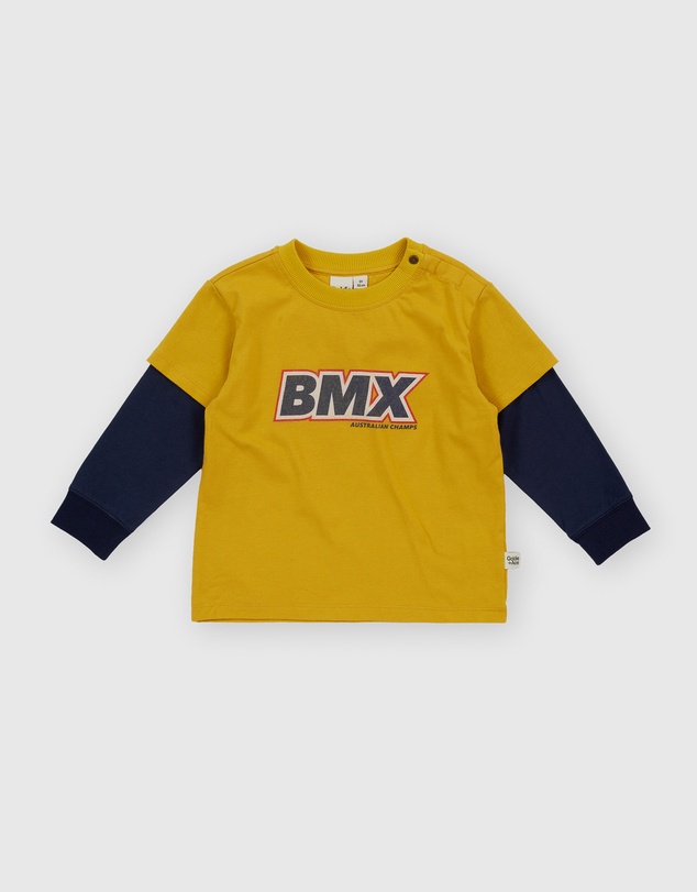 Goldie + Ace - BMX Layer LS T-Shirt - Babies-Kids