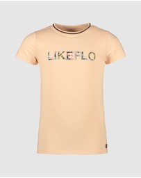 Like FLO - Logo Tee - Kids-Teens