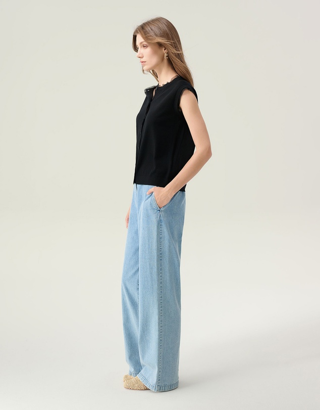 IDA+S - Tallulah Wool Silk Top