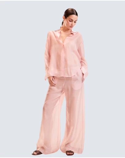 Cynthia Rowley - Salina Sheer Shirt
