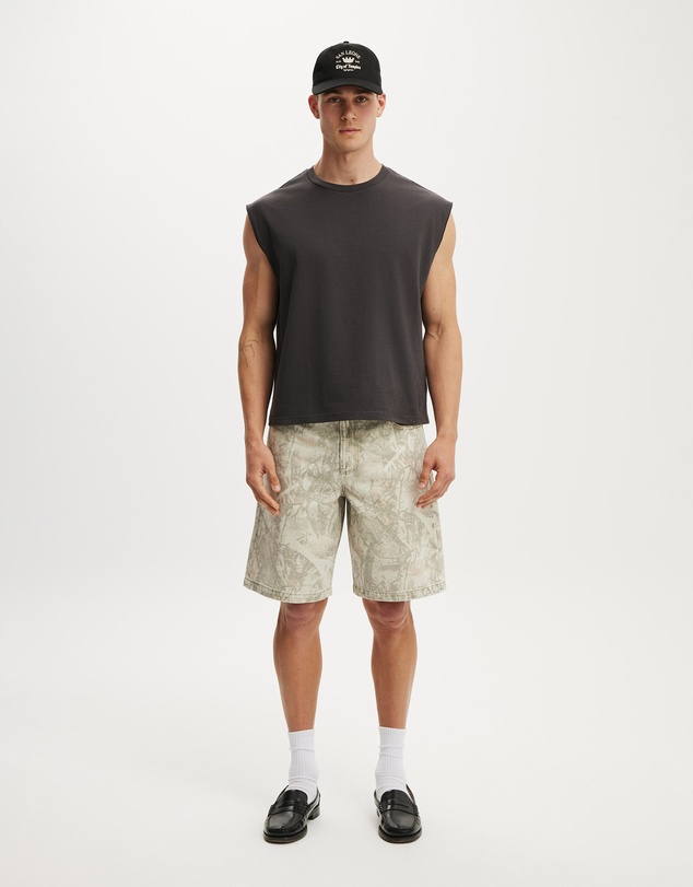 Cotton On - Baggy Denim Short