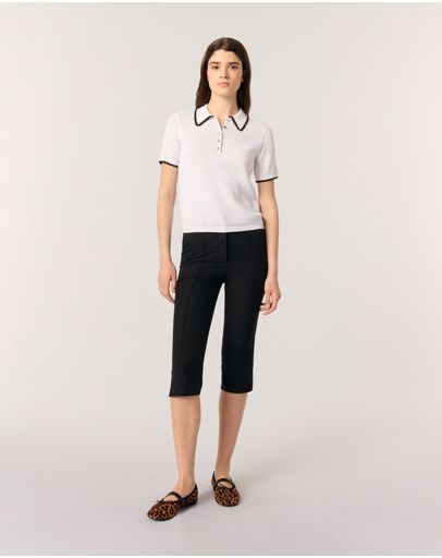 WHITE / BLACK