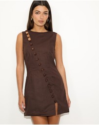 Dazie - Beach Baby Beaded Mini Dress