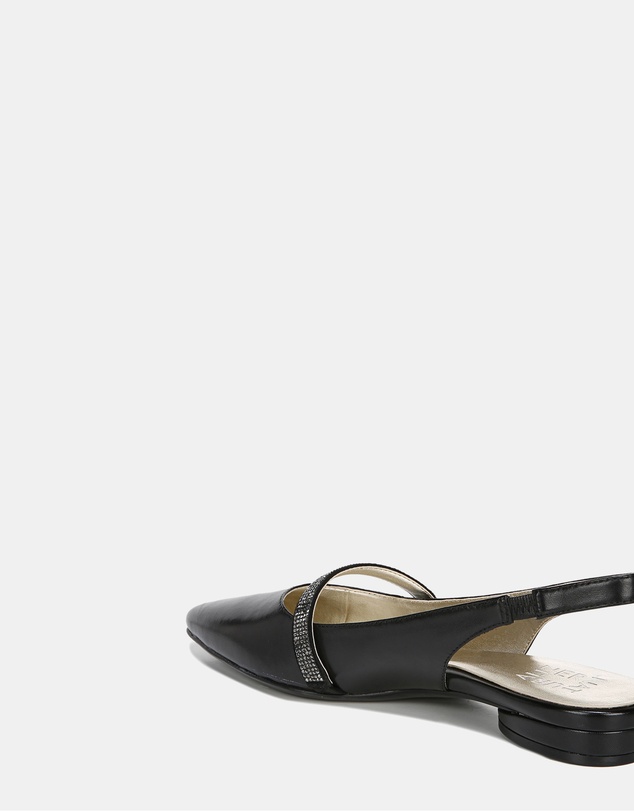 Naturalizer - Hally Slingback Flat - Black